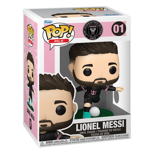 MLS POP! Sports Vinyl Figure Inter Miami- Lionel Messi(away) 9 cm Funko POP