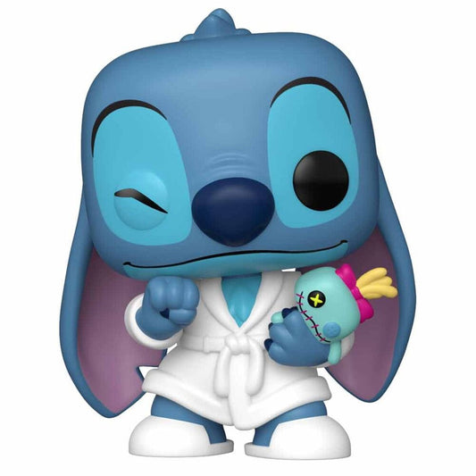 Lilo & Stitch POP! Vinyl Figure Stitch in Robe 9 cm Funko