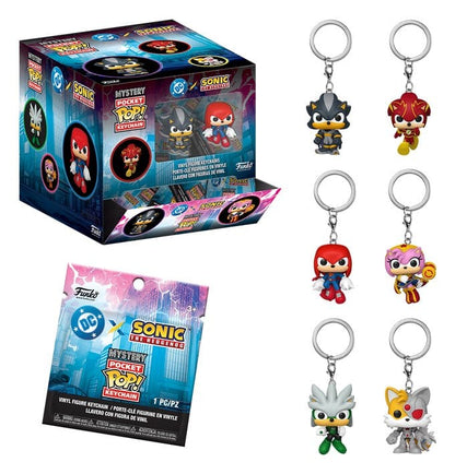 Sonic the Hedgehog POP! Vinyl Keychains 4 cm Display (12)