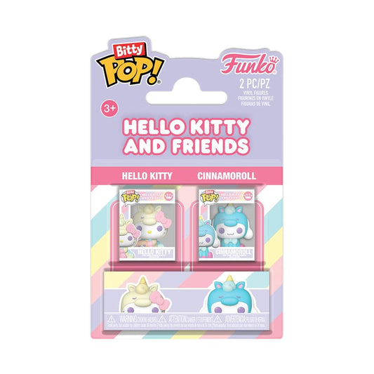 Hello Kitty Bitty POP! Vinyl Figure 2-Pack HK & Cinnamonroll 2,5 cm Funko POP - FanofThings.co.uk