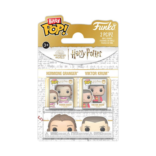 Harry Potter Bitty POP! Vinyl Figure 2-Pack Hermione & Krum 2,5 cm Funko POP - FanofThings.co.uk