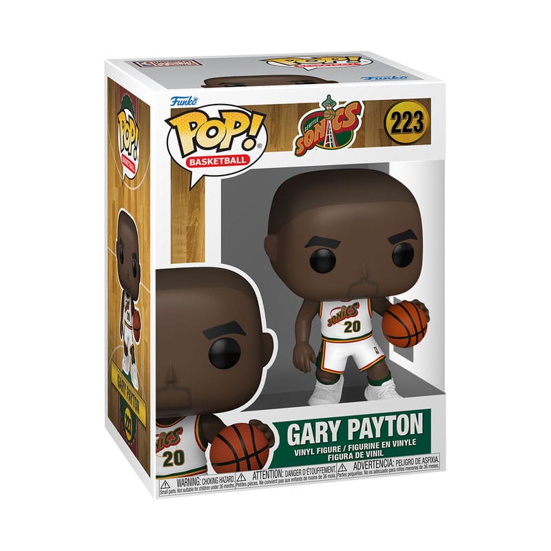 NBA Legends POP! Sports Vinyl Figure Sonics- Gary Payton 9 cm Funko