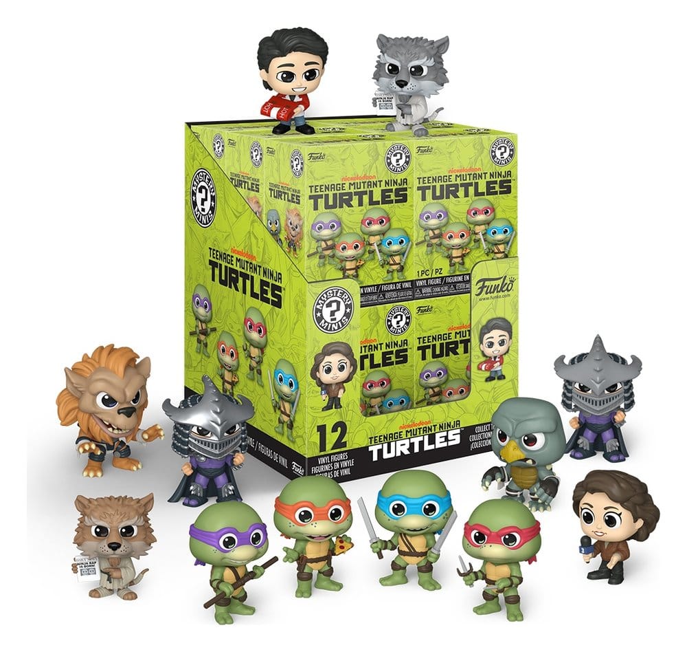 Teenage Mutant Ninja Turtles Mini Figures 5 cm The Secret of the Ooze Display (12)