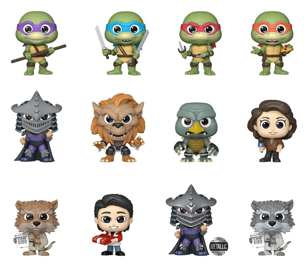 Teenage Mutant Ninja Turtles Mini Figures 5 cm The Secret of the Ooze Display (12)