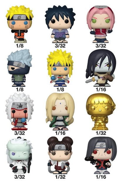 Naruto Bitty POP! Vinyl Figure Display (32) PDQ 2,5 cm Funko