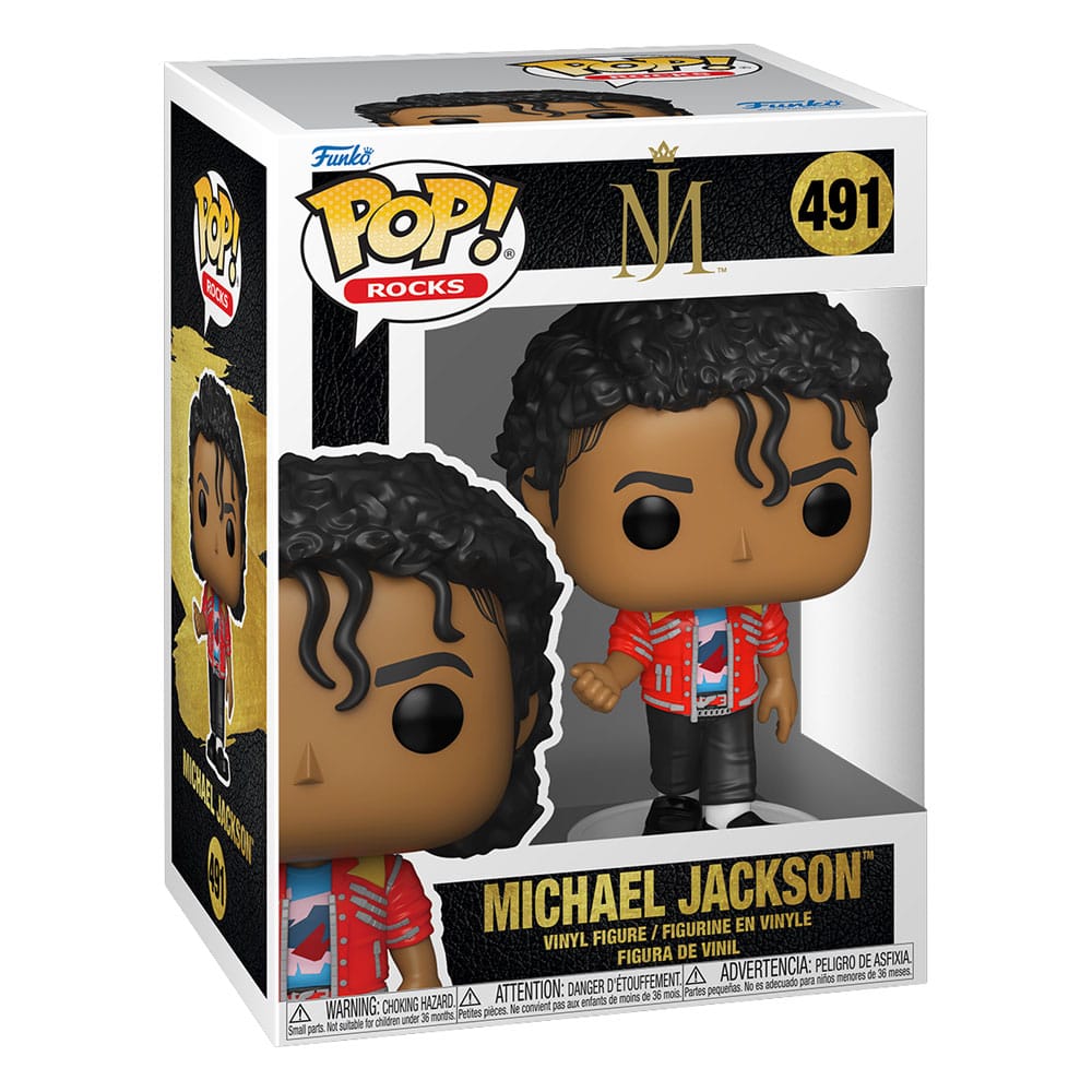 Michael Jackson POP! Rocks Vinyl Figure Beat It 9 cm Funko
