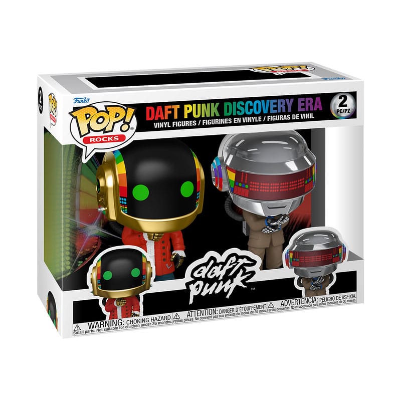 Daft Punk POP! Rocks Vinyl Figures 2-Pack Discovery 9 cm Funko