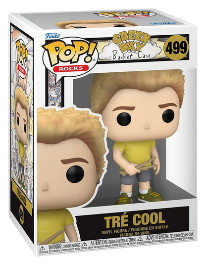 Green Day POP! Rocks Vinyl Figure Tre Cool (Basket Case) 9 cm Funko
