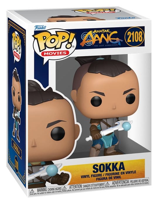 Aang - TLA Lost Realm POP! Animation Vinyl Figure Sokka 9 cm