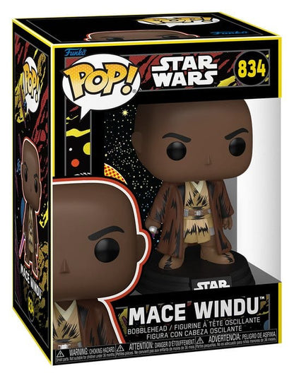 Star Wars: Mandalorian & Grogu POP! Vinyl Figure Mace Windu (Retro) 9 cm Funko