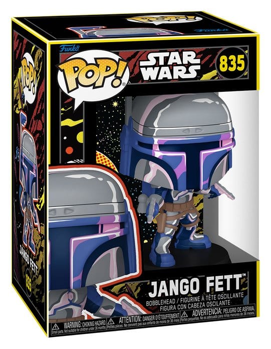 Star Wars: Mandalorian & Grogu POP! Vinyl Figure Jango Fett (Retro) 9 cm Funko
