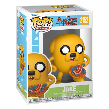 Adventure Time POP! Animation Vinyl Figure Jake with Bacon Pancakes 9 cm Funko