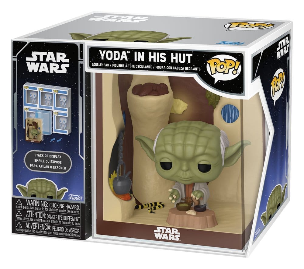 Star Wars POP! Nooks Vinyl Figure Yoda's Hutt 9 cm Funko