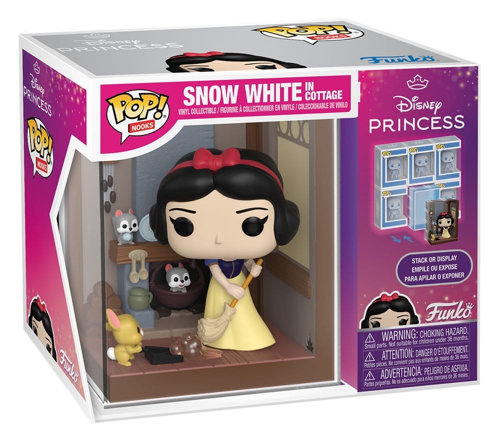 Snow White POP! Nooks Vinyl Figure Dwarfs House 9 cm Funko