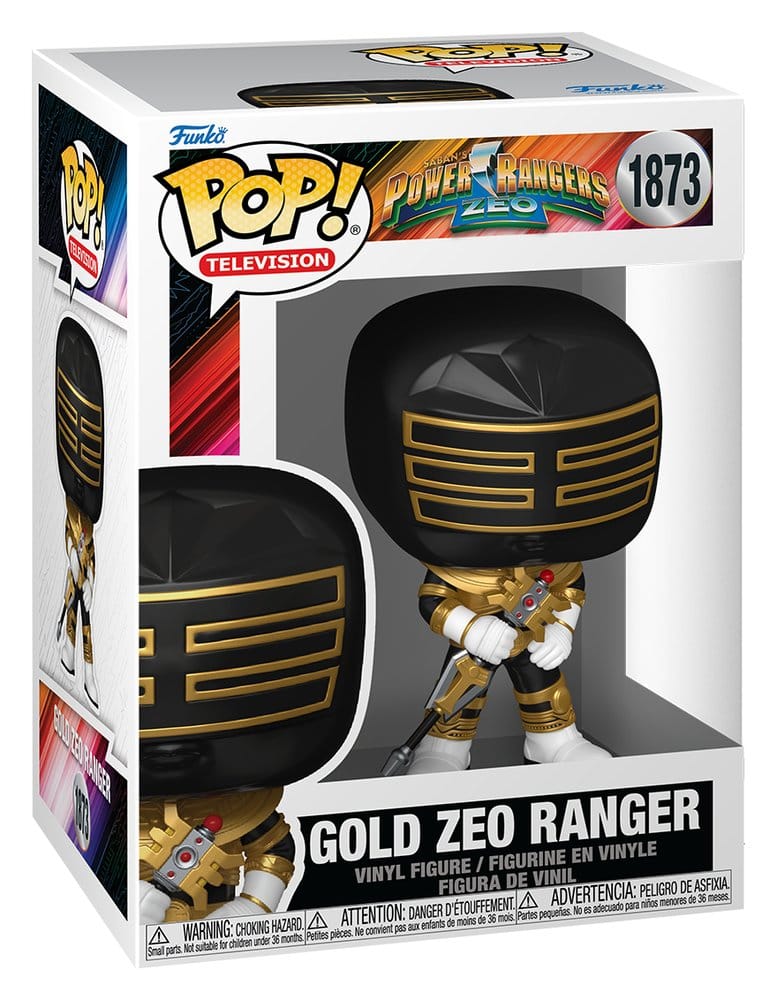 Power Rangers Zeo POP! Movies Vinyl Figures Zeo Ranger Gold 9 cm Funko