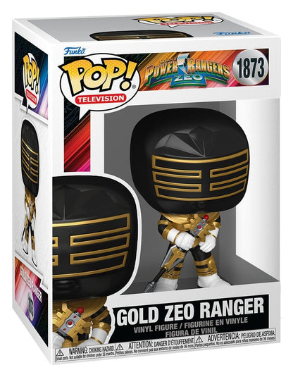 Power Rangers Zeo POP! Movies Vinyl Figures Zeo Ranger Gold 9 cm Funko