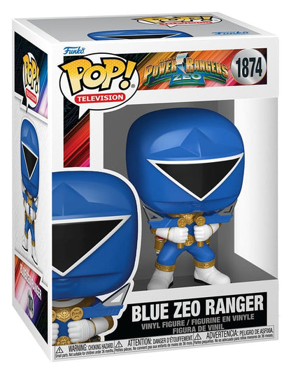 Power Rangers Zeo POP! Movies Vinyl Figures Zeo Ranger Blue 9 cm Funko