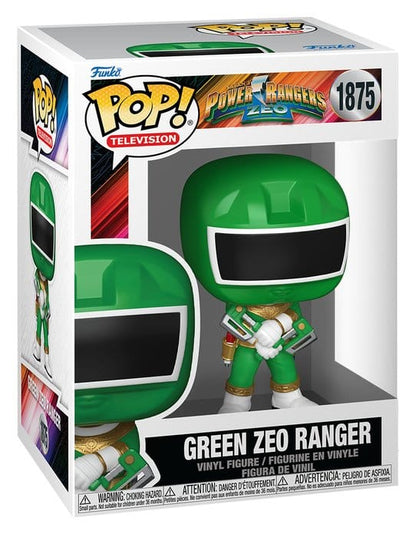 Power Rangers Zeo POP! Movies Vinyl Figures Zeo Ranger Green 9 cm Funko