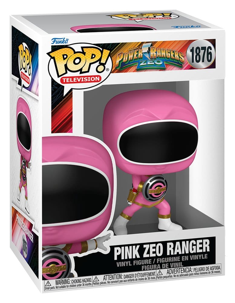 Power Rangers Zeo POP! Movies Vinyl Figures Zeo Ranger Pink 9 cm Funko