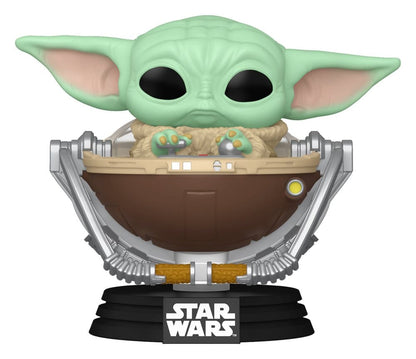 Star Wars: The Mandalorian and Grogu POP! Vinyl Bobblehead Figure Grogu in Pram 9 cm Funko