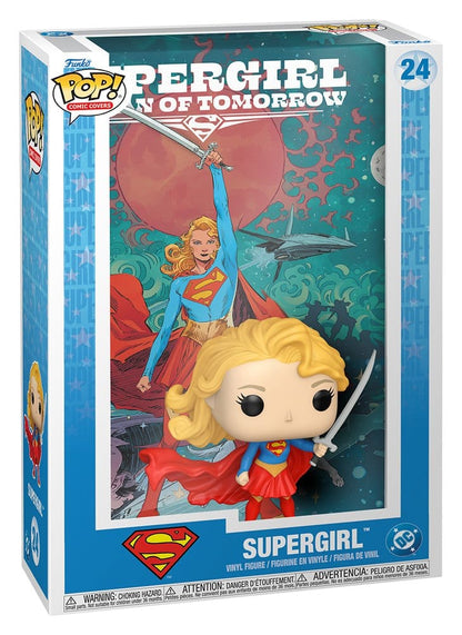 DC Comics POP! Comic Cover Vinyl Figure Supergirl 9 cm Funko