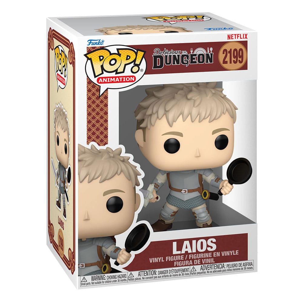 Delicious in Dungeon POP! Animation Vinyl Figures Laios with Chase 9 cm Assortment (6) Funko