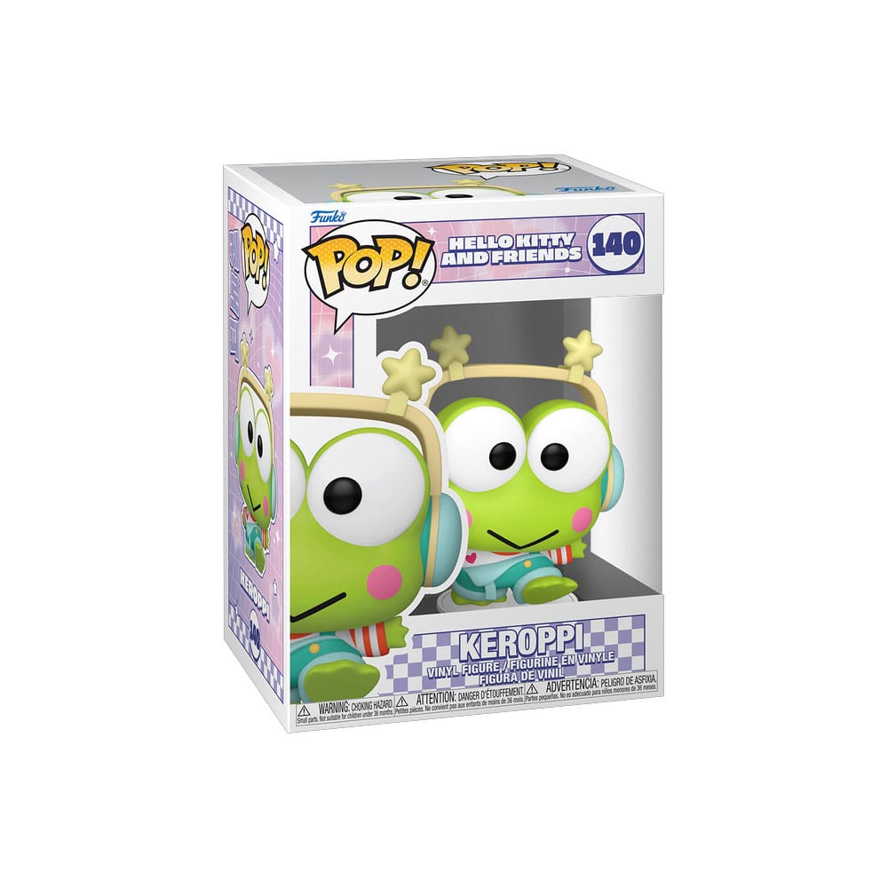Hello Kitty and Friends POP! Animation Vinyl Figure Keroppi (K-Pop Outfit) 9 cm Funko