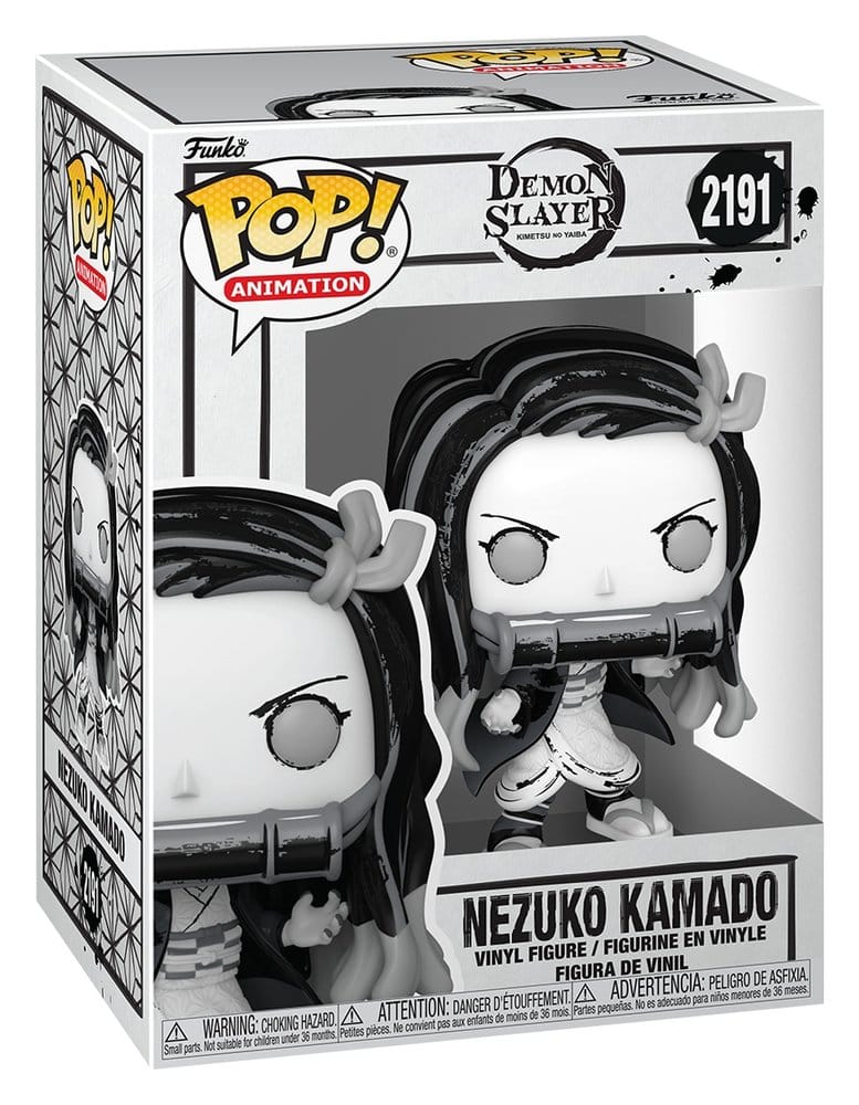Demon Slayer: Kimetsu no Yaiba POP! Animation Vinyl Figures Nezuko(Sumi-Ink) 9 cm Funko