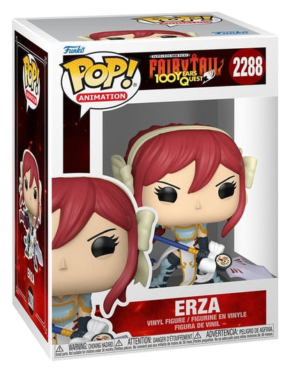 Fairy Tail 100 Year Quest POP! Animation Vinyl Figures Erza 9 cm Funko