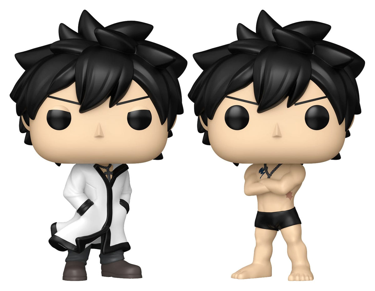 Fairy Tail 100 Year Quest POP! Animation Vinyl Figures Gray w/Chase 9 cm Assortment (6) Funko