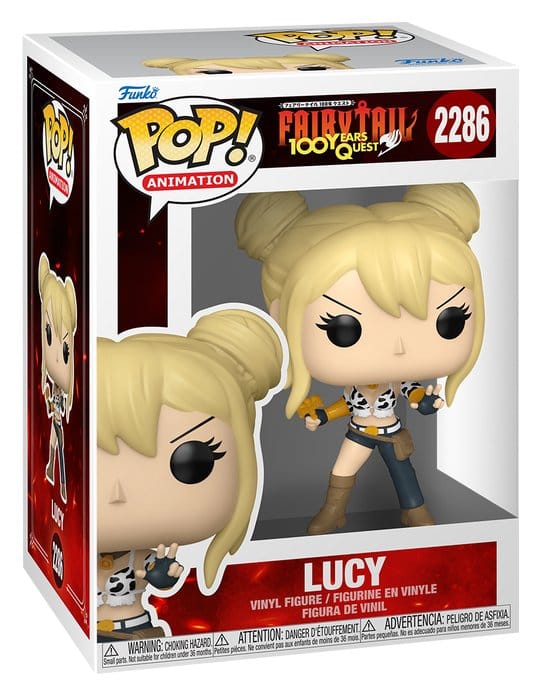 Fairy Tail-100 Years Quest POP! Animation Vinyl Figure Lucy 9 cm Funko