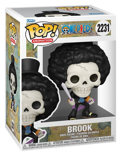 One Piece POP! Animation Vinyl Figure Brook (Refresh) 9 cm Funko