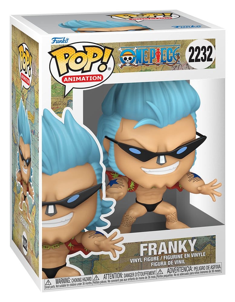 One Piece POP! Animation Vinyl Figure Franky (Refresh) 9 cm Funko