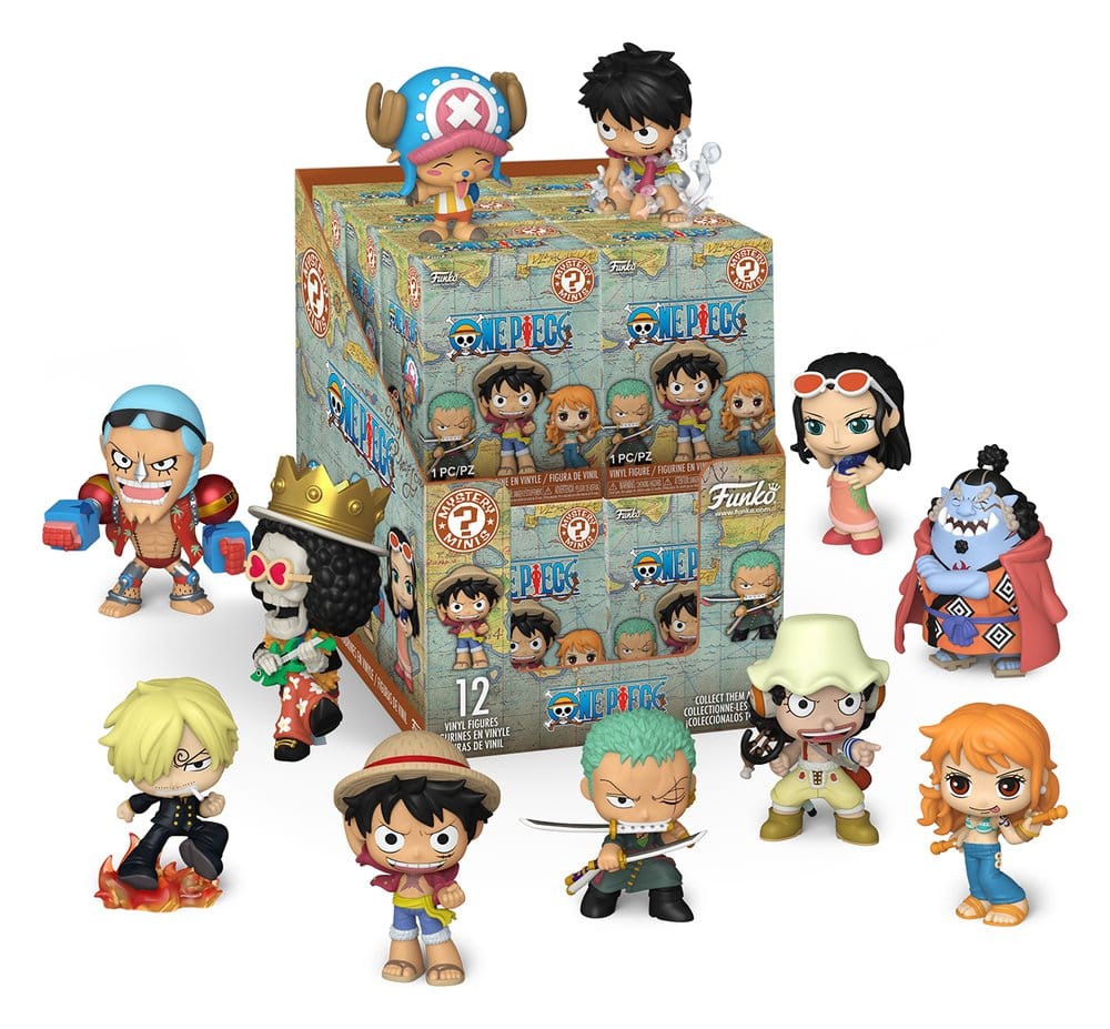 One Piece Mini Figures PDQ 5 cm Display (12) Funko