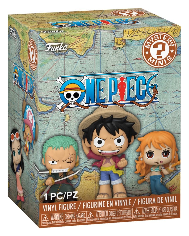 One Piece Mini Figures PDQ 5 cm Display (12) Funko