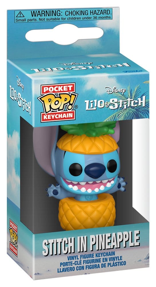 Lilo&Stitch POP! Vinyl Keychains 4 cm Stitch in pineapple Display (12) Funko