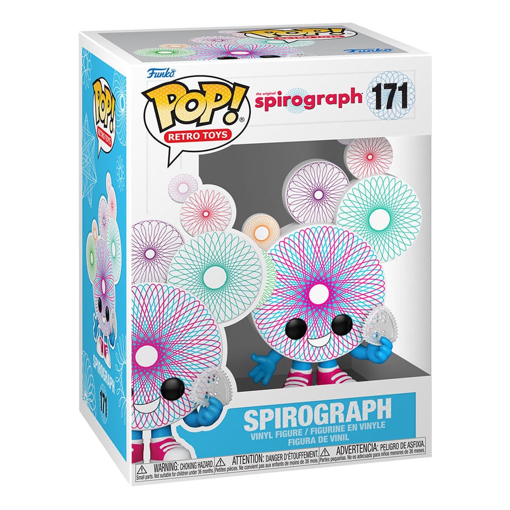 Spirograph POP! Games Vinyl Figures Spirograph w/Chase 9 cm Assortment (6) Funko