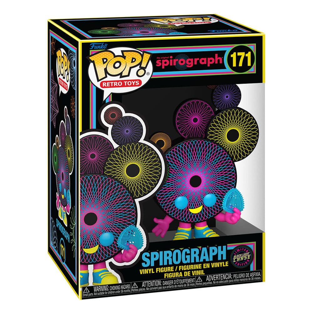 Spirograph POP! Games Vinyl Figures Spirograph w/Chase 9 cm Assortment (6) Funko
