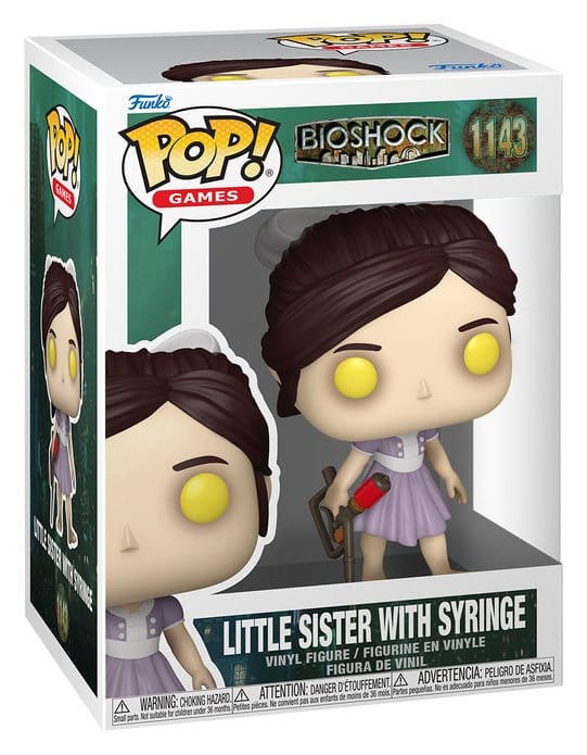 Bioshock POP! Games Vinyl Figure Little Sister w/Syringe 9 cm Funko