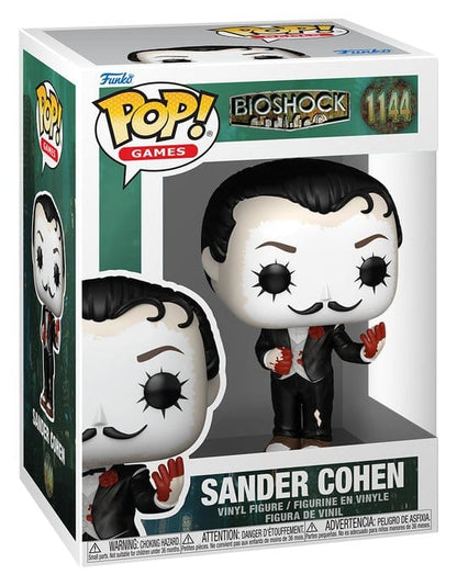 Bioshock POP! Games Vinyl Figure Sander Cohen 9 cm Funko
