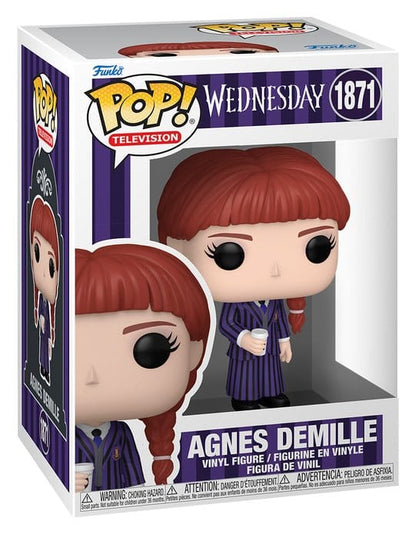 Wednesday POP! TV Vinyl Figure Agnes Demille 9 cm Funko