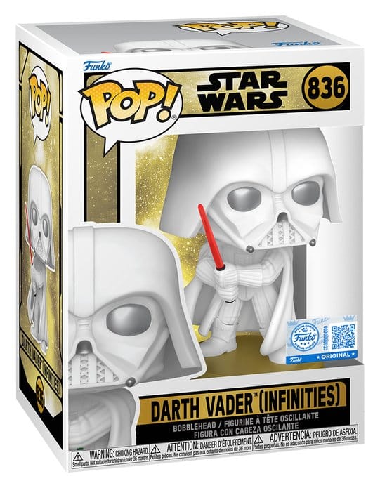 Star Wars: Mandalorian & Grogu POP! Vinyl Figure Darth Vader (WH) 9 cm Funko