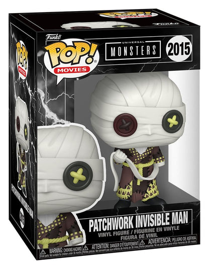 Universal Monsters Patchwork POP! Movies Vinyl Figure Invisible Man 9 cm Funko