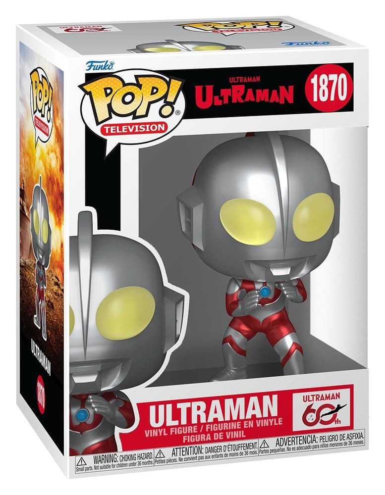 Ultraman POP! Heroes Vinyl Ultraman (Metallic) 9 cm Funko