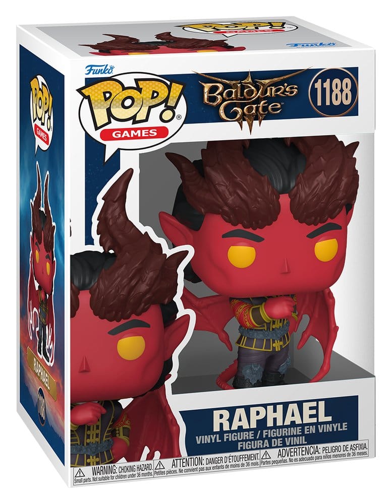 Baldur's Gate POP! Games Vinyl Figure Raphael 9 cm Funko