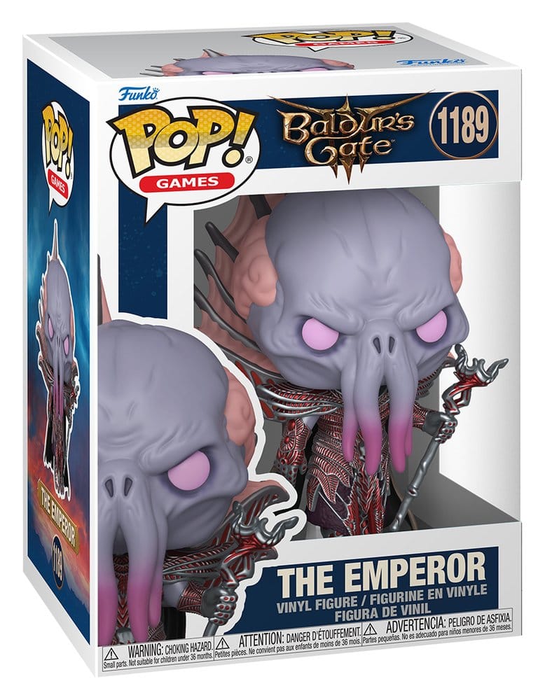 Baldur's Gate POP! Games Vinyl Figure The Emperor 9 cm Funko
