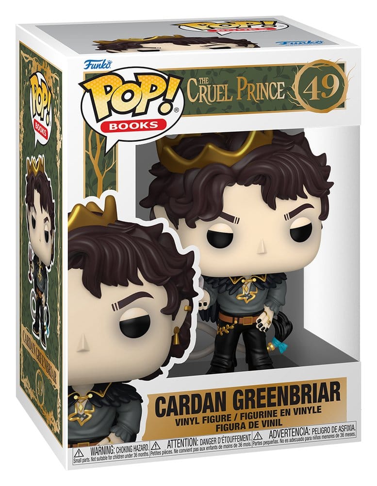 Folk of Air Series POP! Books Vinyl Figure Cardan Greenbriar 9 cm Funko