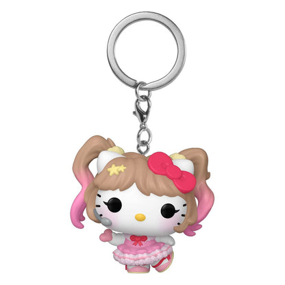 Hello Kitty and Friends POP! Vinyl Keychains 4 cm Hello Kitty (K-Pop Outfit) Display (12) Funko
