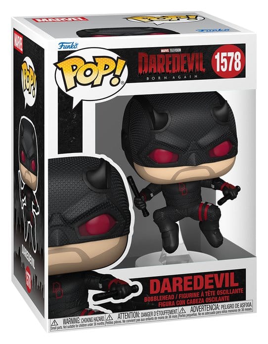 Daredevil: Born Again POP! Marvel Vinyl Figure Daredevil (Black Suit) 9 cm Funko
