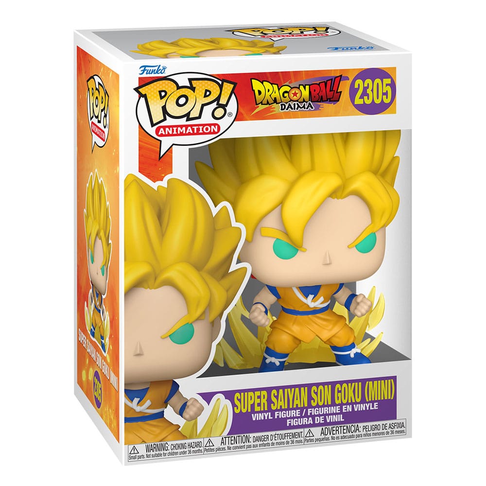 Dragon Ball Daima POP! Animation Vinyl Figure SS Son Goku w/Chase 9 cm Assortment (6) Funko